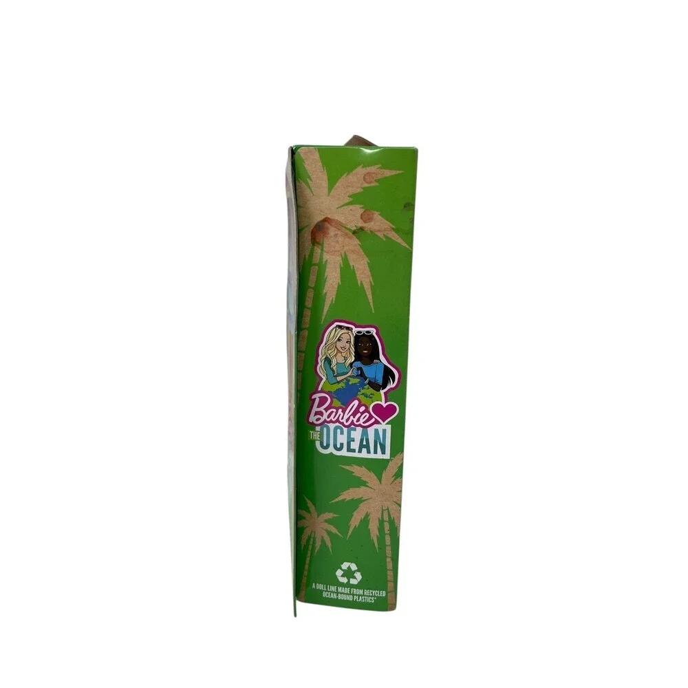Barbie Loves The Ocean Beach Volleyball Playset Recycled Plastic Accessories NIB